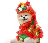New Year Dog Costume Puppy Cosplay Clothes