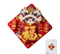 New Year Door Decorations Stickers, 2025 New Year Decorations, Chinese Couplets Fu Characters Wall Stickers, Chinese New Year Decorations Door Sticker, Chinese New Year Decorations Door Sticker, New