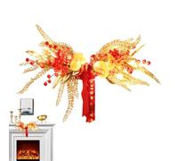 New Year Entrance Pendant - Heavy Duty Red Berries, Chinese Fortune Door Sign Festive Decor Protector Lunar New Year, Dustproof Cover Spring Festival Wall | Door Window Decoration Home