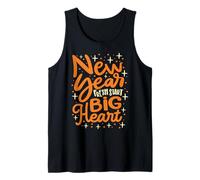 New Year, Fresh Start, Big Heart Tank Top