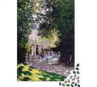 New Year Gift: Claude Monet Parc Monceau 1000 Piece Jigsaw, 70x50cm/1000pcs