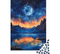 New Year Gift: Galaxy Dream World 1000 Piece Jigsaw, 52x38cm/1000pcs | For free days in December, this 1000-piece jigsaw puzzle for adults offers 1000 pieces for the Christmas break.