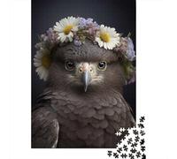 New Year Gift: Head Cute Baby Eagle 1000 Piece Jigsaw, 70x50cm/1000pcs | For shared winter evenings: Adult jigsaw puzzle with 1000 pieces offers for the Christmas break.