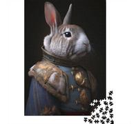 New Year Gift: Napoleon Rabbit 1000 Piece Jigsaw, 70x50cm/1000pcs