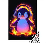 New Year Gift: Penguin Hot Music Passion 1000 Piece Jigsaw, 70x50cm/1000pcs | For adults who enjoy jigsaws: Adult jigsaw puzzle with 1000 pieces offers a classic activity for adults.