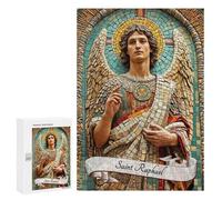 New Year Gift - Saint Raphael Archangel, Challenging Puzzle for Adults, 300 PCS, with A Decorative Finished Picture