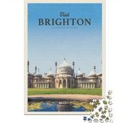 New Year Gift: Visit Brighton 1000 Piece Jigsaw, 38x26cm/1000pcs