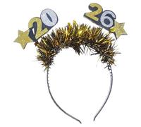 New Year Hair Accessories | 3D Reflective Festive Comfortable Headwear | Holiday Headwear Decoration - for Couple Family Men Women Adult Kids Indoor Outdoor Parties Holiday