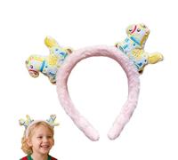 New Year Headband - 3.94 Inch ABS Plush Band | Decorative Party Accessory Year Of The Horse - Ideal for Festival, Cosplay, Students, Family Reunions, Shopping, Travel, Celebration