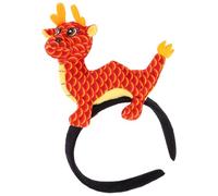 New Year Headband Dragon Shape Cloth Party Hairband | Cute Figurine Design, Practical Comfortable Fit, for Face Washing and Celebrating the Dragon Year
