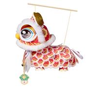 New Year Lantern Kit, Lion Dance Decoration, Christmas Lantern for Cultural Celebration, Creative Craft for Party, New Year Decorative with Easy mon Design