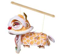 New Year Lantern Making Kit - Lion Dance Festive Decor,Year of The Horse Decoration Lantern - for Home Living Room Bedroom Study Balcony Family Gathering Party Parade Performance Restaurant