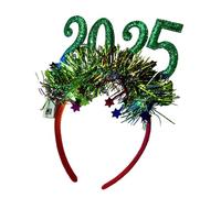 New Year LED Headband - Bright Bopper Headband 2025 LED Headband 2025 - New Year Bopper Tiara Headband Sparkly Headband Hair Accessories for Girls and Women Festival Hall