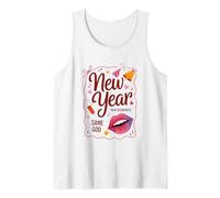 New Year New Beginnings Same God - Inspirational Celebration Tank Top