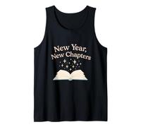 New Year New Chapters Cozy Reading for Book Lovers Tank Top