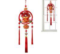 New Year Ornaments, Moon New Year Decorations | 2025 Lucky Bag Fish Ornament - Vietnamese Blessing Character Hanging Ornaments Party Supplies Home Decor Garden Entrance Wall Sign