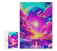 New Year Party Activity - Enchanted Sky Kingdom, Challenging Puzzle for Adults, 300 PCS; for Shared Table Time
