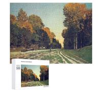 New Year Party Activity - The Road from Chailly, Jigsaw Puzzle for Adults, 500 PCS; for Shared Table Time