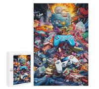 New Year Party Activity - Video Game Odyssey -2, Adult Tabletop Puzzle, 1000 PCS, for Mindful Indoor Entertainment