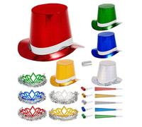 New Year Party Kit Multi 10 Person Accessory for Fancy Dress