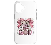 New Year Same God Celebration Beginnings Vibes Women Girls Case for iPhone 16