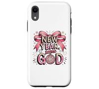 New Year Same God Celebration Beginnings Vibes Women Girls Case for iPhone XR