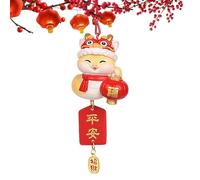 New Year Snake Ornament, Chinese Snake Pendant, Hanging Pendant for the New Year 2025, Car Decoration, Chinese New Year Decorations for Trees at Home Workplace, Siehe Beschreibung, Resin, See