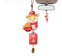 New Year Snake Ornament, Chinese Snake Pendant, Hanging Pendant for the New Year 2025, Car Decoration, Chinese New Year Decorations for Trees at Home Workplace, Siehe Beschreibung, Resin, See