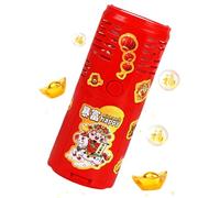 New Year's Bubble Machine | China Decoration Automatic Rechargeable with Lights - Festival Bubble Generator | for Parties and Outdoor Play for All