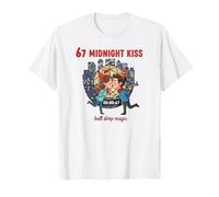 New Year's Day Ball Drop Countdown Midnight Kiss 6 7 Meme T-Shirt