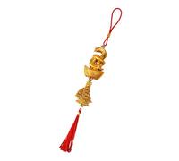 New Years Decorations Years Of The Snake Pendant 2025 Hanging Tassels Luckys Charm For Home Car Decoration Snake Lucky Charm