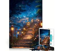 New Years Eve 1000 Piece Jigsaw Puzzles for Adults Strengthen Recall Relax Time Quality Edge Birthday Gift (38x52cm)