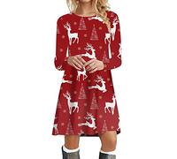 New Years Eve Dress, Women Dresses Mrs Claus Outfit Christmas Dress For Women UK Christmas Dresses Ladies Party Elegant Mother Costume Mrs Outfit For