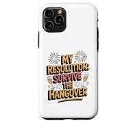 New Year's Eve hangover saying for the New Year's Eve party Case for iPhone 11 Pro