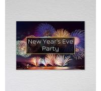 New Years Eve Party Invitations NYE Invitations New Year's Eve Invitation Cards: Firework NYE Party Invites (Pack of 20 without Envelopes)
