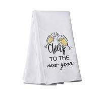 New Years Eve Party Kitchen Towel Cheers To The New Year Kitchen Towel Happy New Year Gift (THE new year-T)