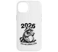 New Years Resolution Raccoon Still Not Joining A Gym 2026 Case for iPhone 14 Plus