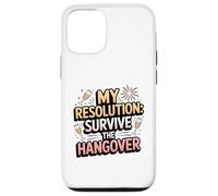 New Year's resolutions - Hangover New Year's Eve party 2026 Case for iPhone 12/12 Pro