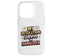 New Year's resolutions - Hangover New Year's Eve party 2026 Case for iPhone 14 Pro