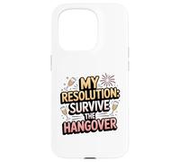 New Year's resolutions - Hangover New Year's Eve party 2026 Case for iPhone 15 Pro