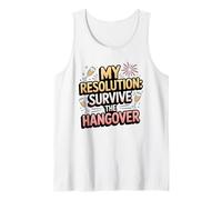 New Year's Resolutions - Hangover New Year's Eve Party 2026 Tank Top