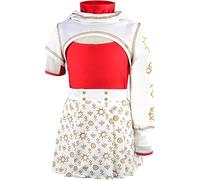 NEW-YIJUNSHUN Girls Zombies 4 Costume Nova Cheerleading Cosplaly Women Men Halloween Cosplay Dawn of the Vampires Movies Horror Fans (M)