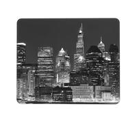 (New York) 10 x 12 inch Mousepad Non-Slip Rubber Base Mouse-Mat for Home Office Gaming