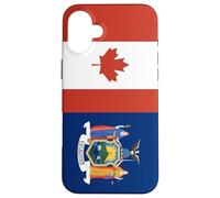 New York and Canada United in Roots Case for iPhone 16 Plus