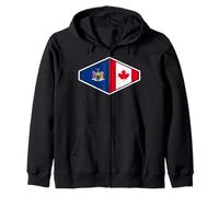 New York and Canada United in Roots Zip Hoodie