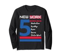 New York and The 5 Boroughs - Love New York City Long Sleeve T-Shirt