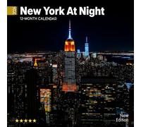 New York At Night 2026 Calendar: Skylines, Lights & After-Dark Magic