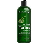 New York Biology Tea Tree Shampoo - Clarifying Shampoo for Women and Men - Moisturizing and Cleansing Hair and Scalp - 236 ml