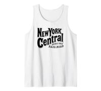 New York Central Double Track Rail Road Vintage Logo Emblem Tank Top
