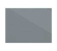 New York Central Grey Tempered Glass Palette 12x16" Tabletop Rectangle - Scratch-Resistant, Easy-to-Clean Artist Palette for Precise Color Mixing, Reduced Glare, Solvent-Resistant